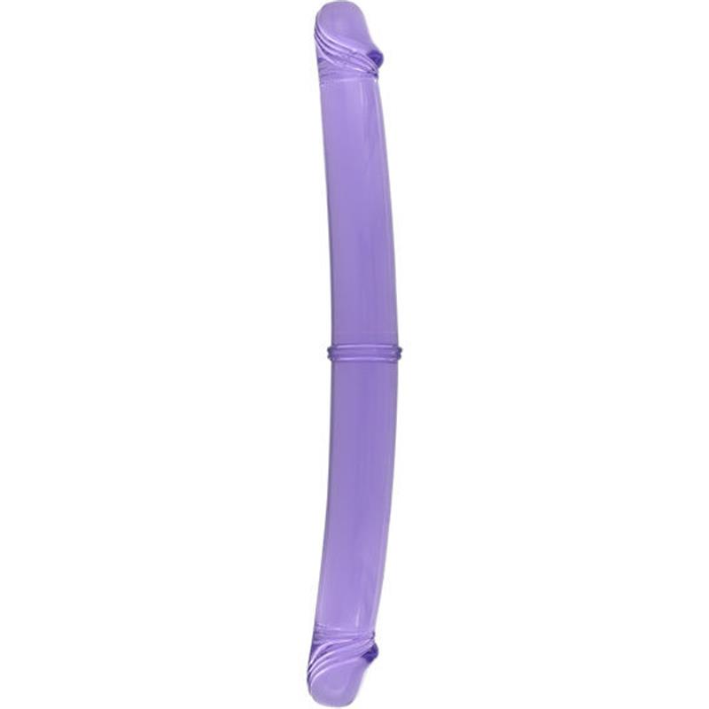 DOUBLE PENIS 30 CM PURPLE