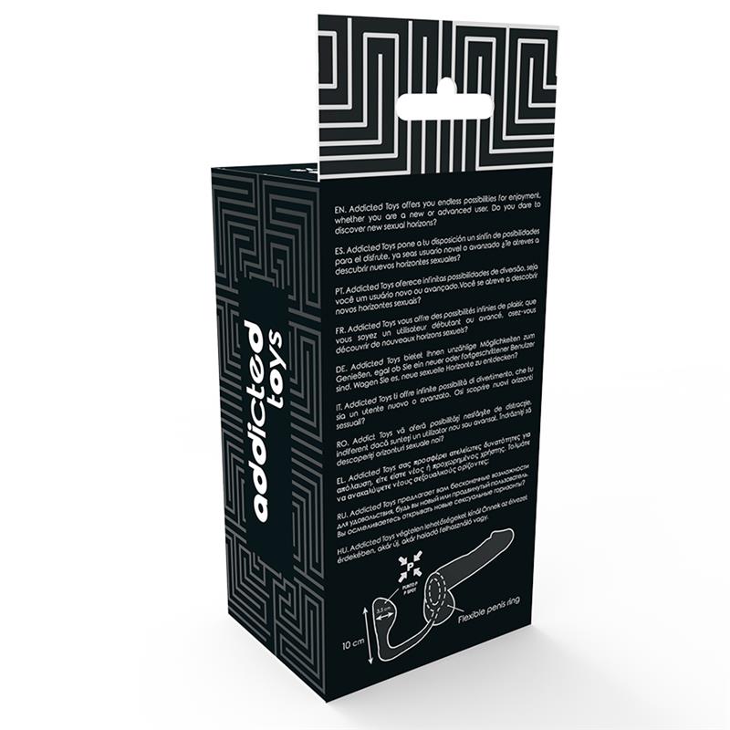 ANAL PLUG WITH BLACK PENIS RING