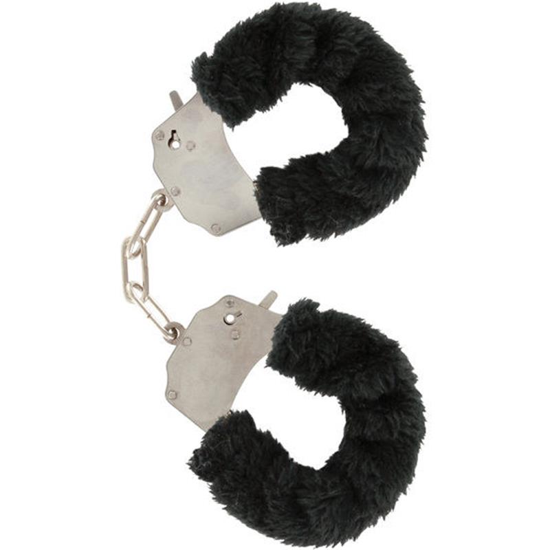 FURRY FUN CUFFS BONDAGE BLACK