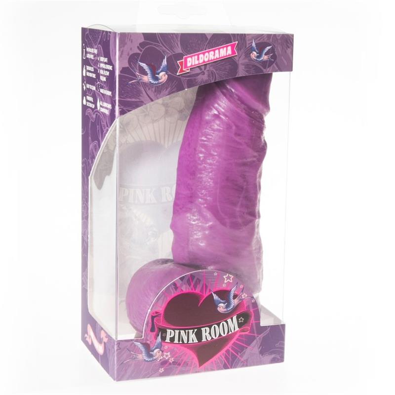 REALISTIČNI DILDO PURPLE 17 CM