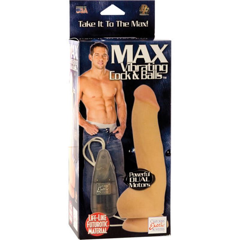 MAX VIBRATING COCK AND BALLS