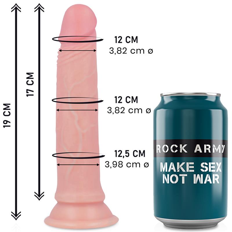 ROCKARMY LIQUID SILICONE PREMIUM AVENGER REALISTIC 19 CM -O- 3.98 CM
