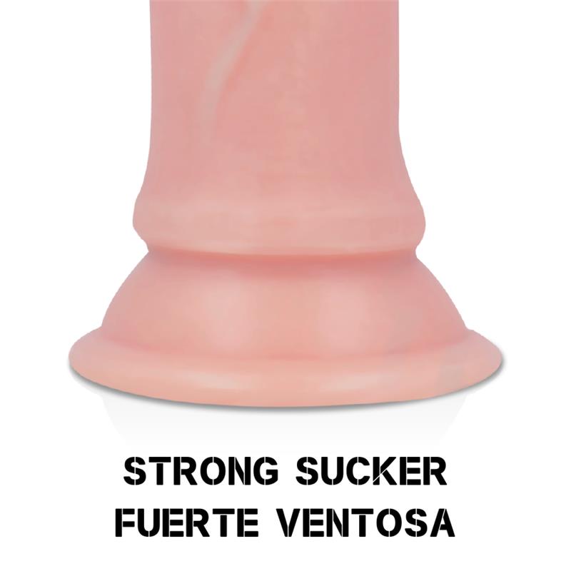 LIQUID SILICONE PREMIUM SPITFIRE REALISTIC 21 CM -O- 4.62 CM