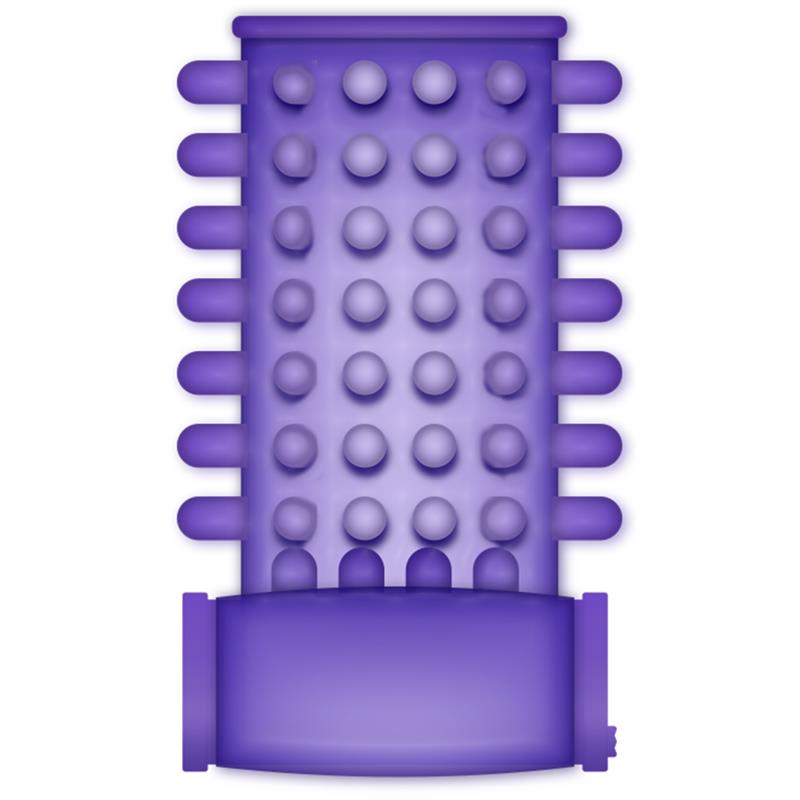 RING VIBRATING SLEEVE PURPLE
