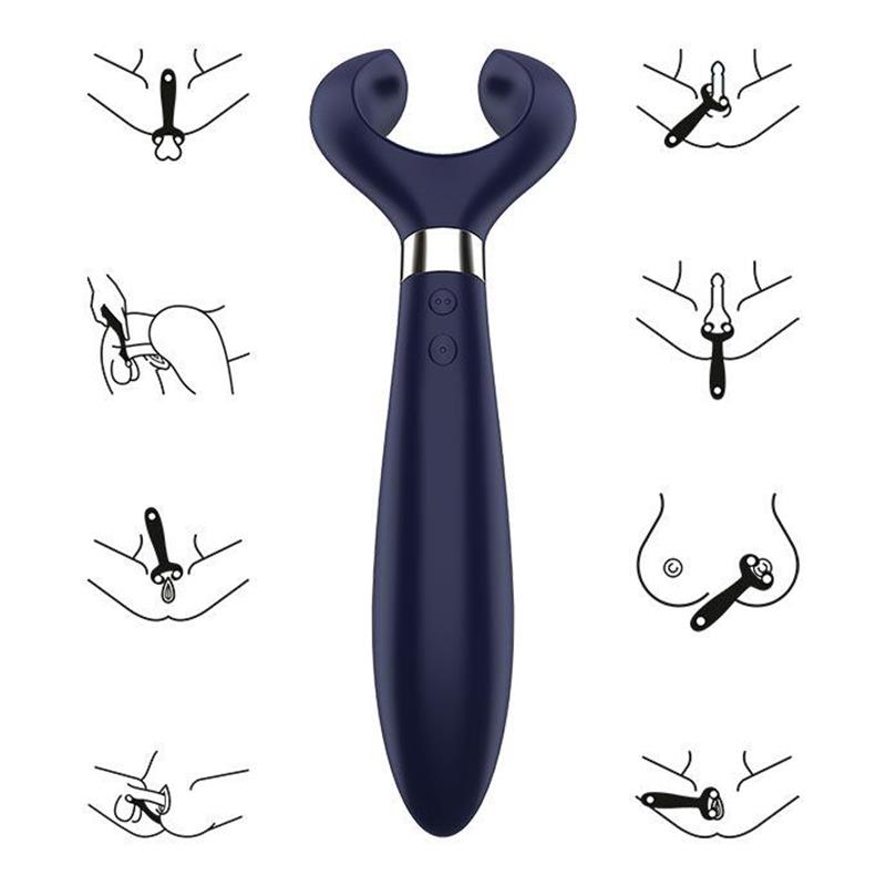 ENDLESS FUN MULTI VIBRATOR 3 BLUE