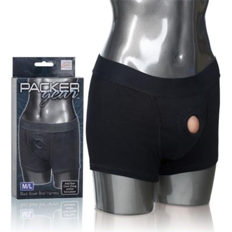 PACKER GEAR BOXER BRIEF HARNESS M/L