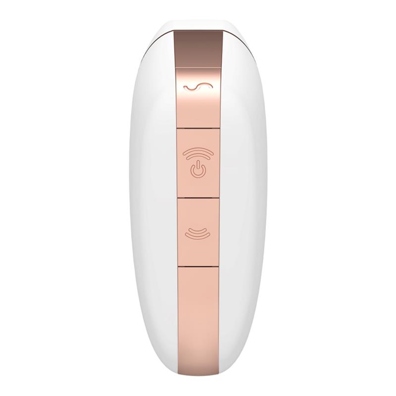 LOVE TRIANGLE AIR PULSE STIMULATOR & VIBRATOR BLACK
