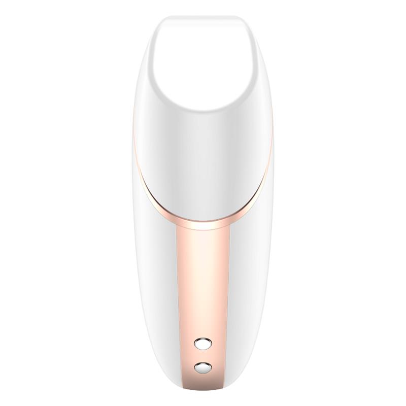 LOVE TRIANGLE AIR PULSE STIMULATOR & VIBRATOR BLACK