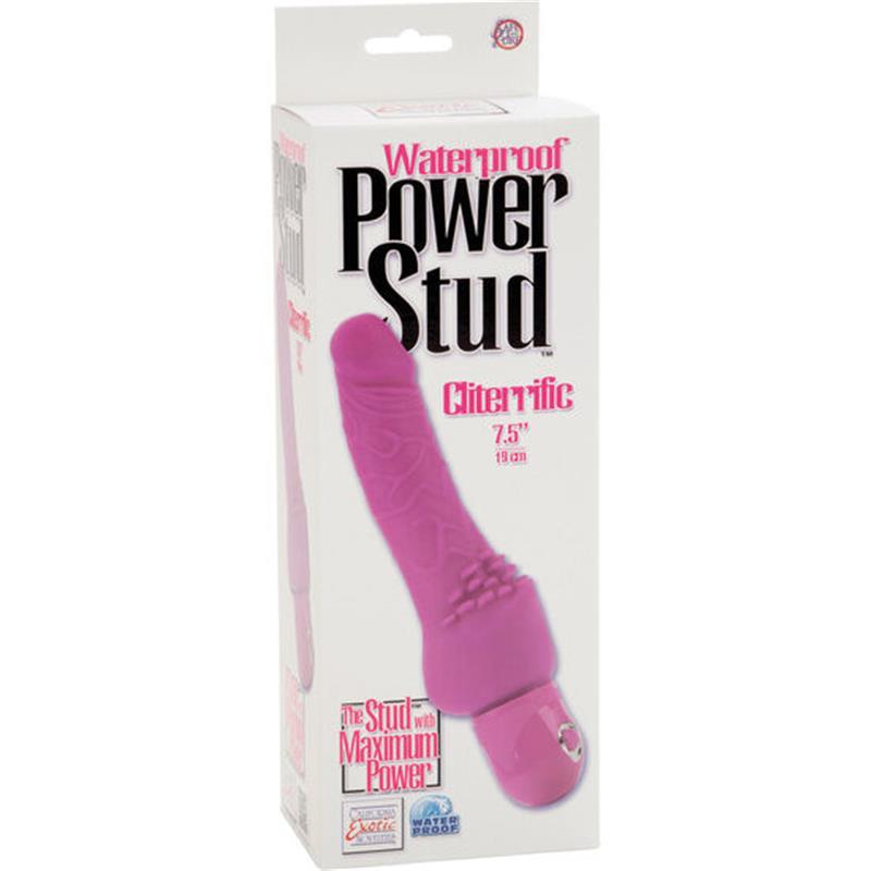 POWER STUD CLITERRIFIC PINK VIBRATOR