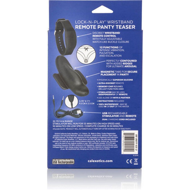 WRISTBAND REMOTE PANTY TEASER