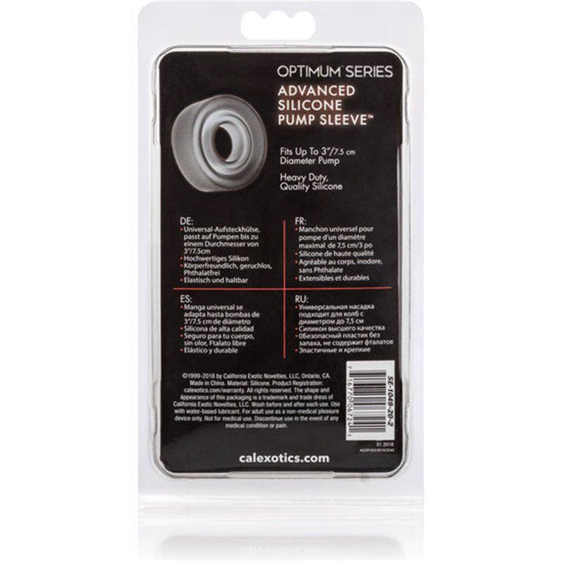 ADV SILICONE PUMP SLEEVE BLACK