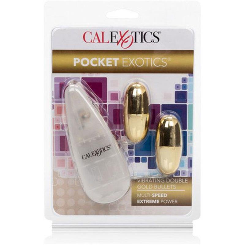 VIBRATING BULLETS GOLD DUO