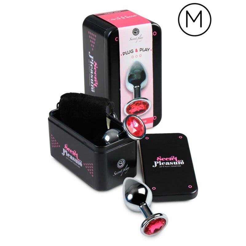PLUG ANAL FUCHSIA 8 CM
