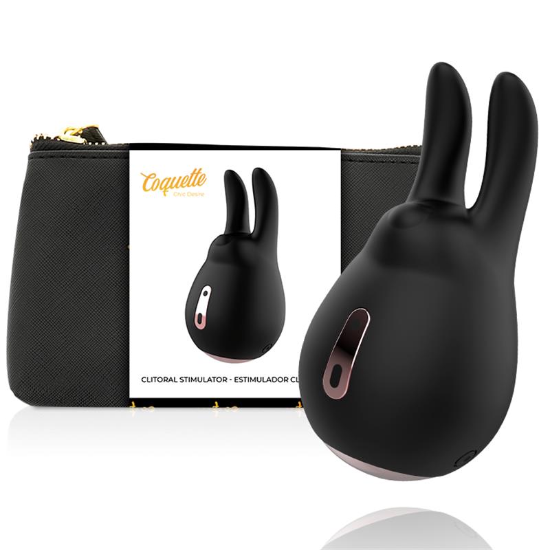 CLITORIAL STIMULATOR BLACK / GOLD