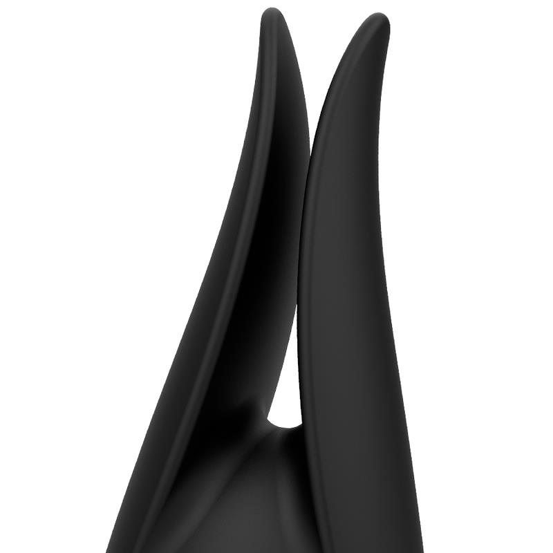 CLITORIAL STIMULATOR BLACK / GOLD FLOWER