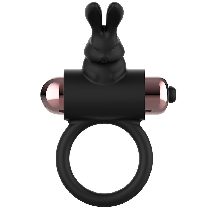 COCK RING WITH VIBRATOR BLACK/ GOLD