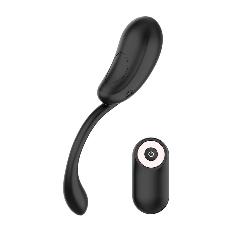 VIBRATING EGG REMOTE CONTROL RECHARGEABLE BLACK/ GOLD