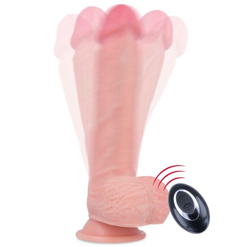 LIQUID SILICONE VIBRATOR PREMIUM APACHE REMOTE CONTROL 20.5 CM -O- 4.62 CM