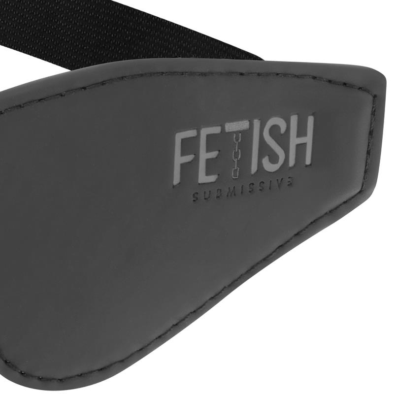 VEGAN LEATHER MASK WITH NOPRENE LINING