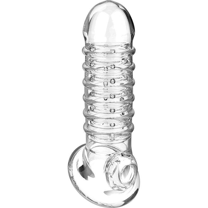 PENIS EXTENSION AND SHEATH V15 TRANSPARENT