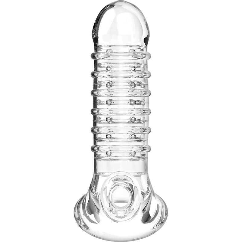 PENIS EXTENSION AND SHEATH V15 TRANSPARENT