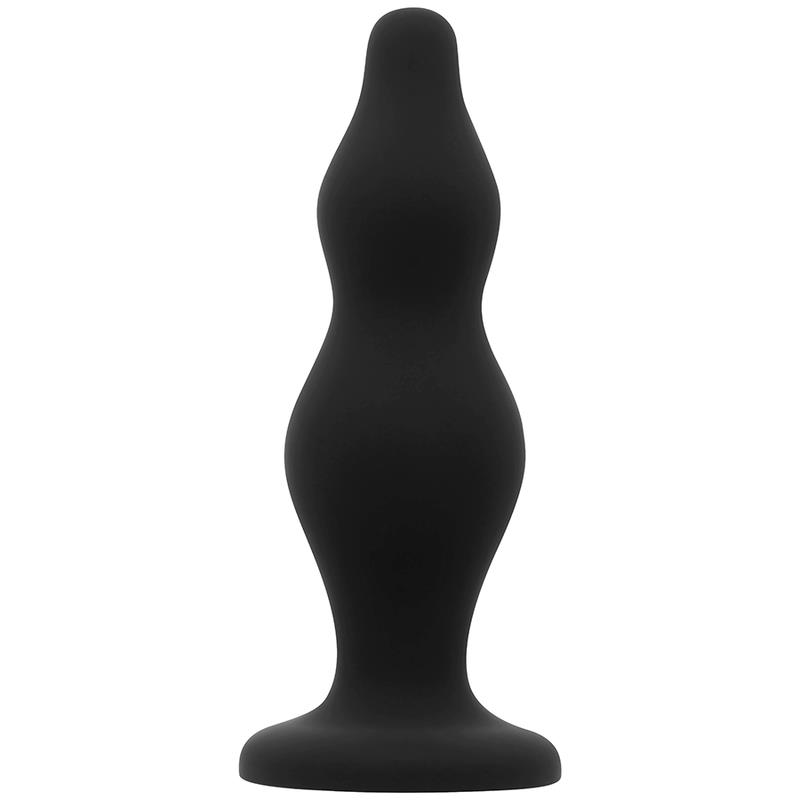 LEVELED SILICONE ANAL PLUG 12 CM