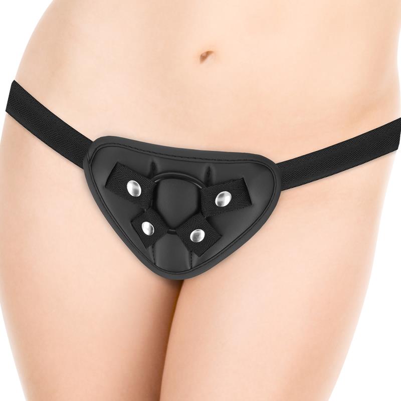 STRAP-ON CONNOR TEČNI SILIKON S 3 PRSTENOVA GRATIS 20.5 CM -O- 3.7 CM