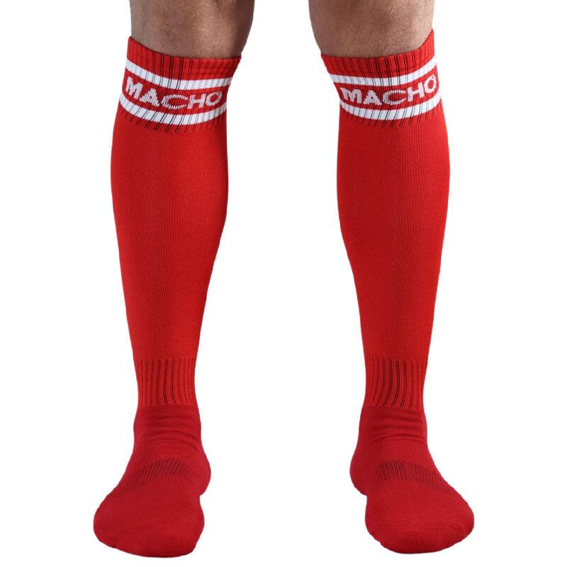 LONG SOCKS ONE SIZE RED