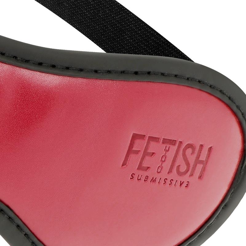 VEGAN LEATHER MASK WITH NEOPRENE LINING