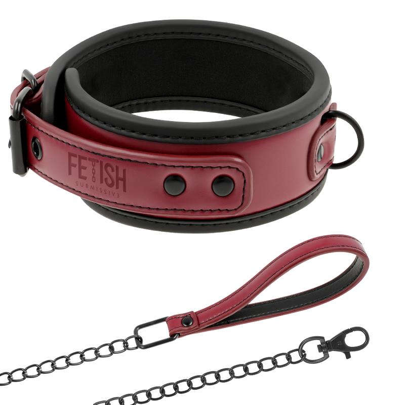 NEOPRENE LINING CHAIN NECKLACE