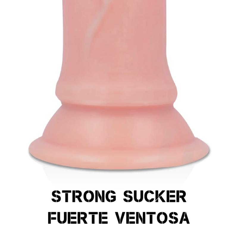 HARNESS + LIQUID SILICONE VIBRATOR PREMIUM APACHE REMOTE CONTROL 20.5 CM -O- 4.62 CM