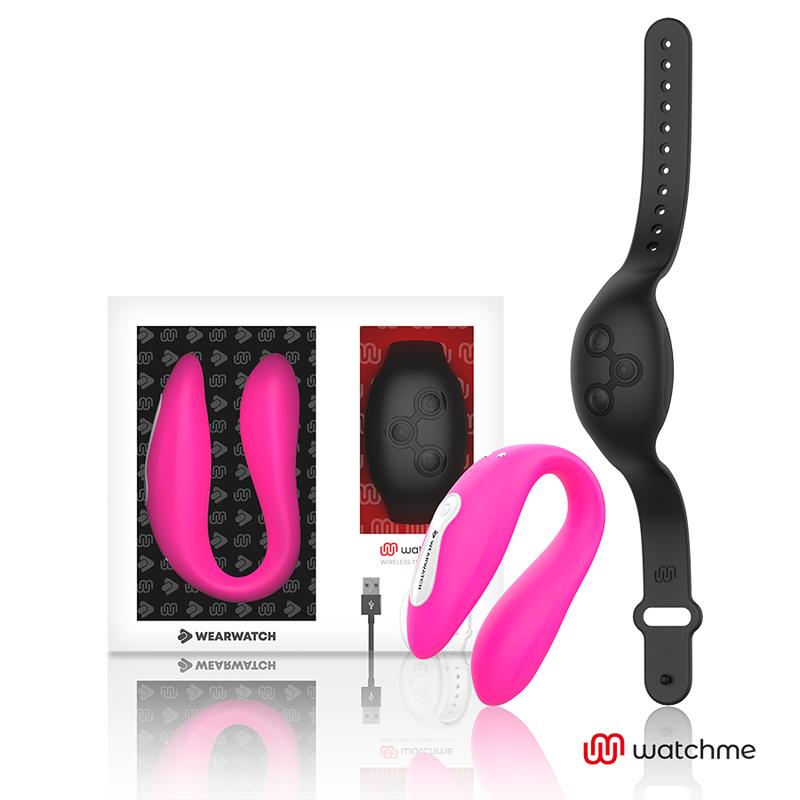 WATCHME DUAL TEHNOLOGIJA VIBRATOR FUKSIJA/ČRNA