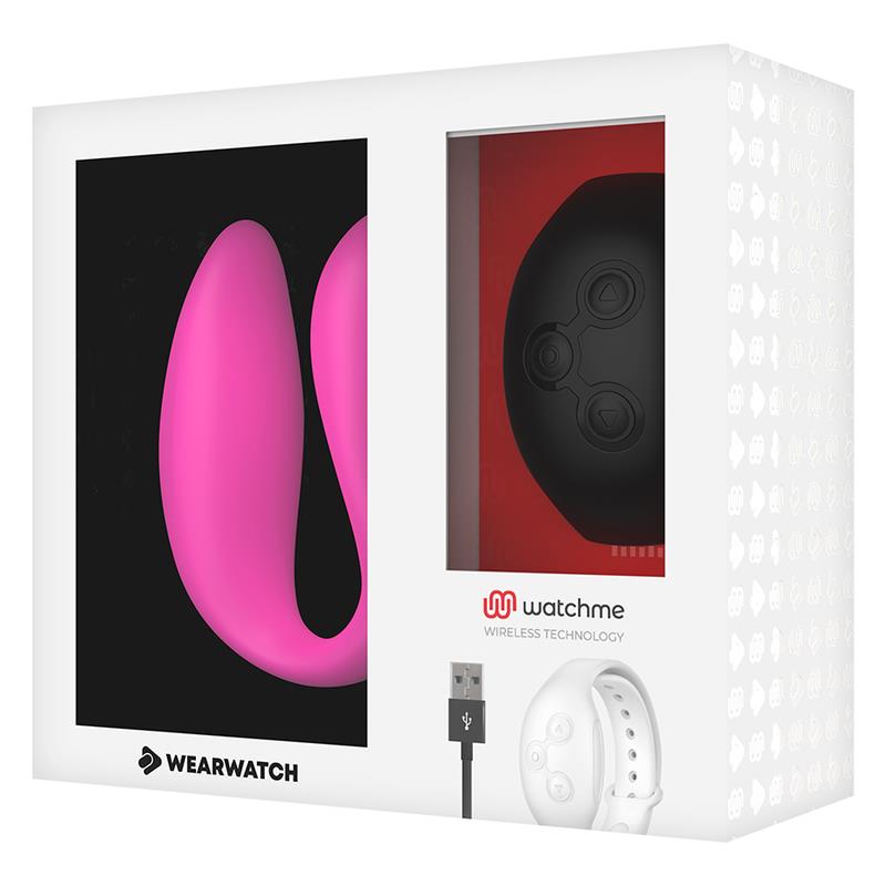 WATCHME DUAL TEHNOLOGIJA VIBRATOR FUKSIJA/ČRNA