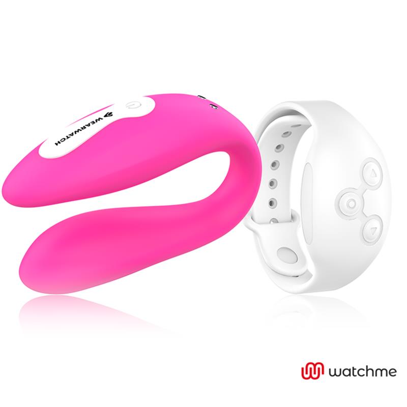 WATCHME DUAL TECHNOLOGY VIBRATOR FUCHSIA / SNOW