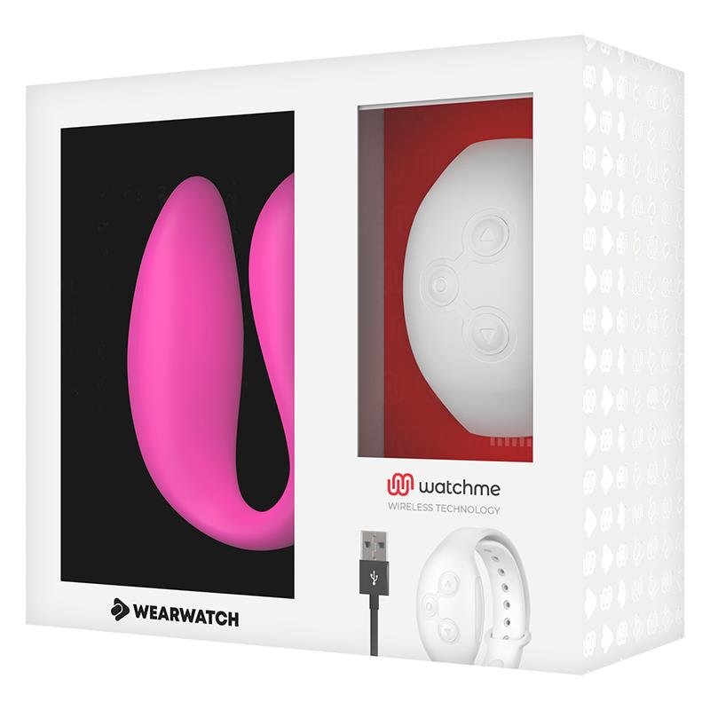 WATCHME DUAL TECHNOLOGY VIBRATOR FUCHSIA / SNOW