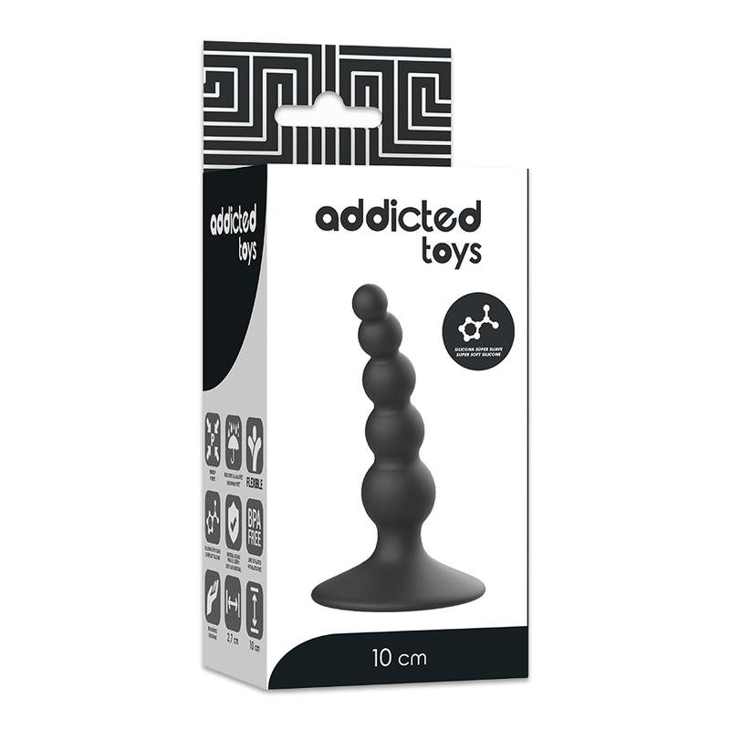 ANAL SEXUAL PLUG 10 CM BLACK