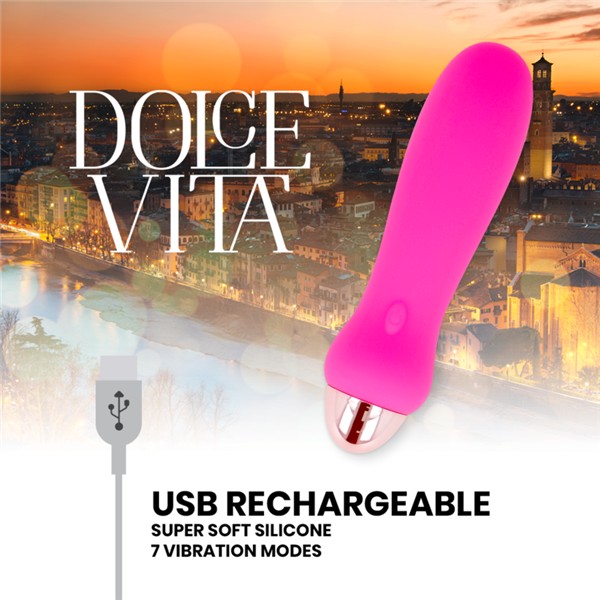 Dolce Vita Pink Vibrator