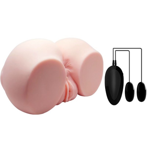 Vibrating Realistic Vagina and Anus CrazyBull