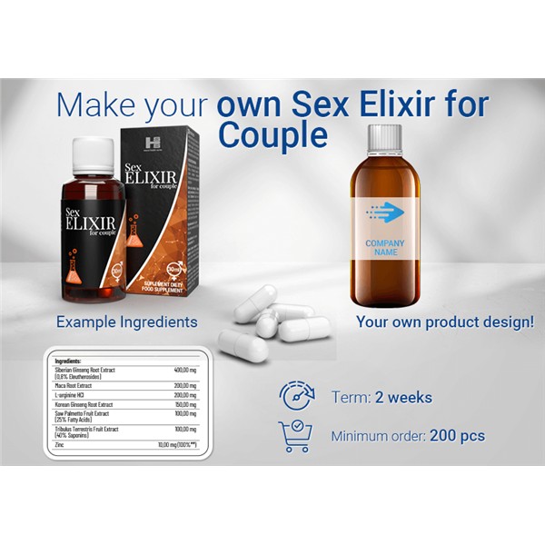 Natural Sex Elixir for couples 30ml