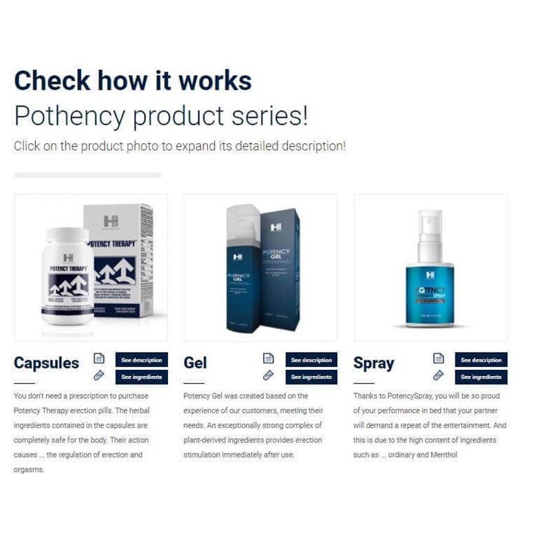 Potency Gel 100ml