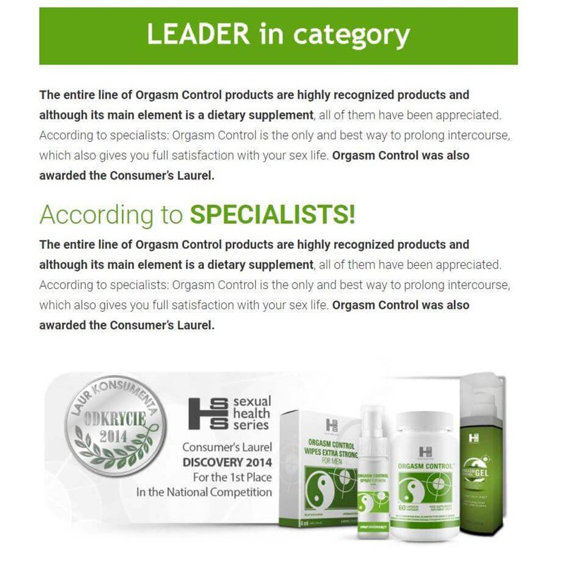 Orgasm Delay Spray 15ml