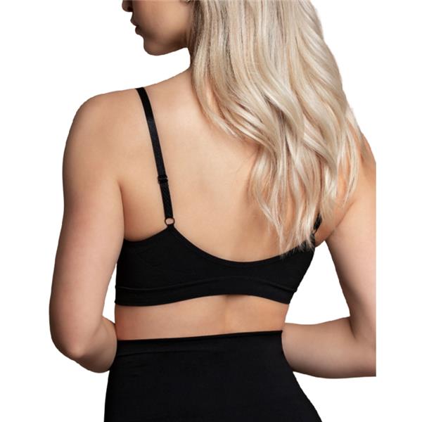 SREDNJA KONTROLA BRA BREZŠIVNA ČRNA SIZE S