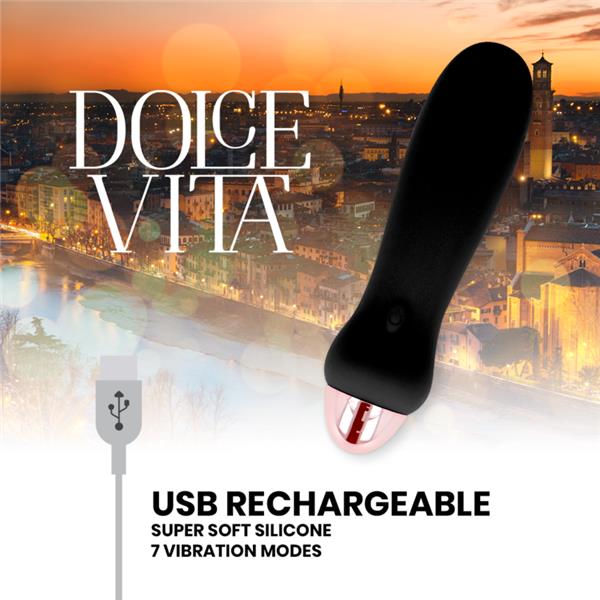 POLNILNI VIBRATOR FIVE ČRN 7 HITROSTI