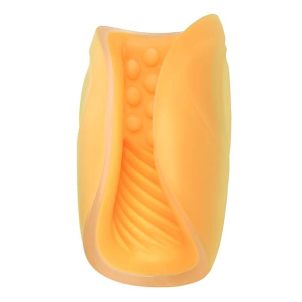 MASTURBATOR Z BEAD GRIP ORANŽNA