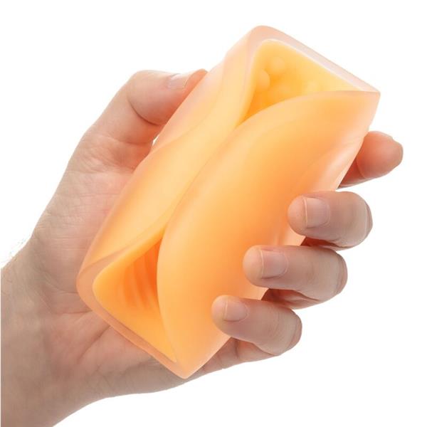 MASTURBATOR Z BEAD GRIP ORANŽNA