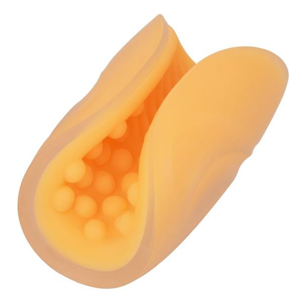 MASTURBATOR Z BEAD GRIP ORANŽNA