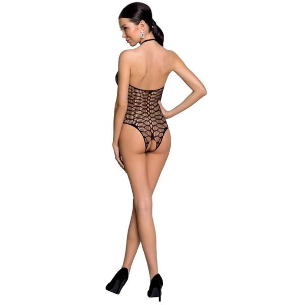 ŽENSKI BS087 CRNI BODYSTOCKING JEDNA VELIČINA