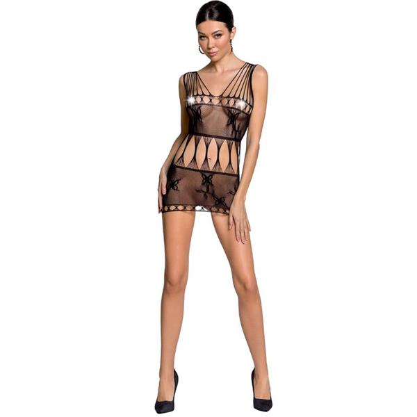 ŽENSKI BS090 BODYSTOCKING ČRNA ENA VELIKOST
