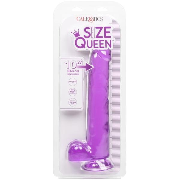 SIZE QUEEN DILDO PURPLE 25.5 CM