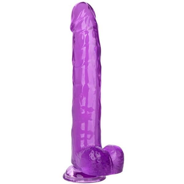 SIZE QUEEN DILDO PURPLE 25.5 CM